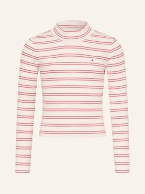 Obrázek produktu Tommy Hilfiger Tričko S Dlouhým Rukávem S Třpytivou Přízí krémová / růžová