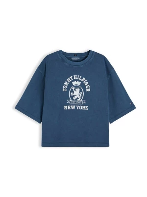 Obrázek produktu TOMMY HILFIGER Tričko tmavě modrá / bílá