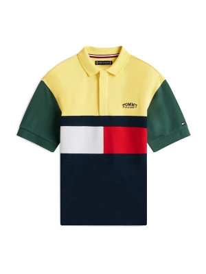 Obrázek produktu TOMMY HILFIGER Tričko tmavě modrá / žlutá / zelená / bílá