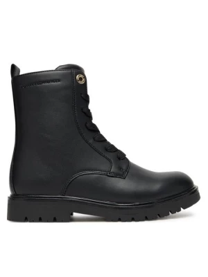 Obrázek produktu Tommy Hilfiger Turistická obuv Lace-Up Bootie T3A5-34012-1355 D Černá