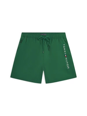 Obrázek produktu Tommy Hilfiger Underwear Plavecké šortky tmavě zelená / červená / bílá