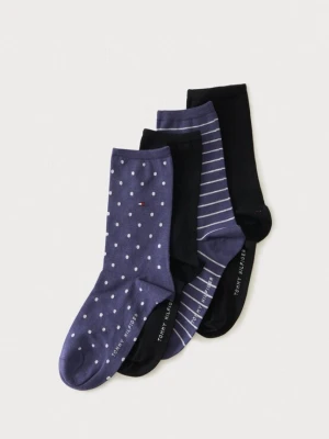 Obrázek produktu Tommy Hilfiger Underwear Ponožky fialkově modrá / černá / bílá