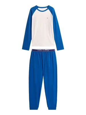 Obrázek produktu Tommy Hilfiger Underwear Pyžamo dlouhé modrá / bílá