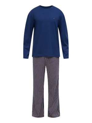 Obrázek produktu Tommy Hilfiger Underwear Pyžamo dlouhé tmavě modrá / tmavě červená / bílá