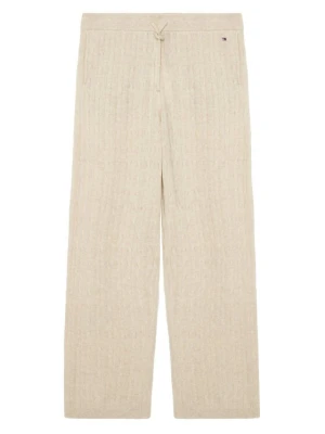 Obrázek produktu Tommy Hilfiger Úpletové kalhoty UW0UW06631 Krémová Relaxed Fit