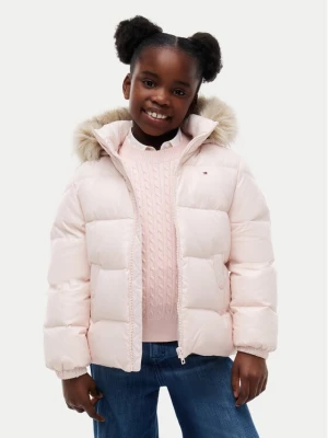 Obrázek produktu Tommy Hilfiger Vatovaná bunda Essential KG0KG09673 Světle růžová Regular Fit