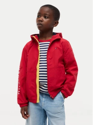 Obrázek produktu Tommy Hilfiger Větrovka Windbreaker KB0KB10587 Červená Regular Fit