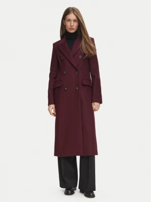 Obrázek produktu Tommy Hilfiger Vlněný kabát Classic WW0WW51525 Bordó Regular Fit
