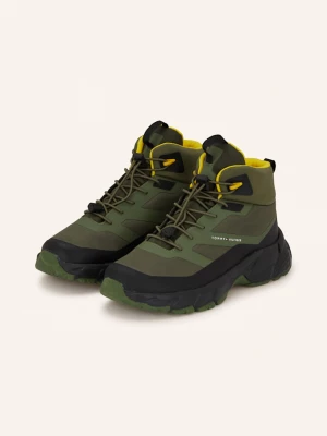 Obrázek produktu Tommy Hilfiger Vysoké Sneakersy khaki / černá / neonově žlutá