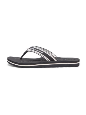 Obrázek produktu TOMMY HILFIGER Žabky černá / bílá