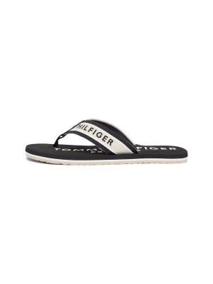 Obrázek produktu TOMMY HILFIGER Žabky černá / bílá