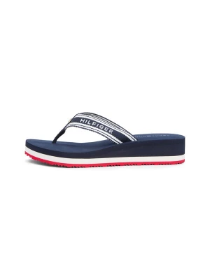 Obrázek produktu TOMMY HILFIGER Žabky marine modrá / bílá