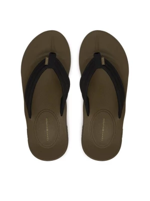 Obrázek produktu Tommy Hilfiger Žabky Molded Hilfiger Lth Beach Sandal FM0FM05802 Černá