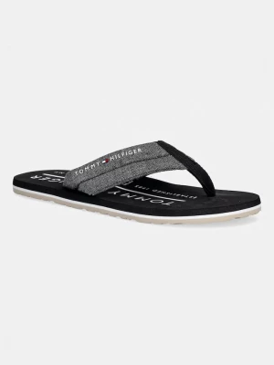 Obrázek produktu Tommy Hilfiger žabky pánské HILFIGER CHAMBRAY BEACH SANDAL černá