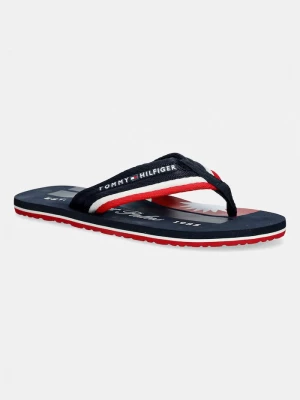 Obrázek produktu Tommy Hilfiger žabky pánské PATCH PRINT HIFIGER BEACH SANDAL námořnická modř