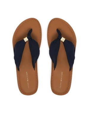 Obrázek produktu Tommy Hilfiger Žabky Th Ltr Footbed Summer Sandal FW0FW09194 Tmavomodrá