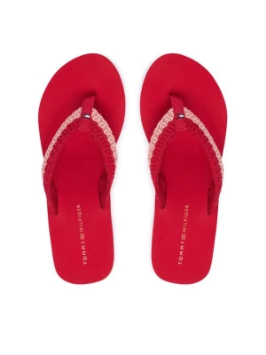 Obrázek produktu Tommy Hilfiger Žabky Th Wedge Crochet Summer Sandal FW0FW09420 Červená