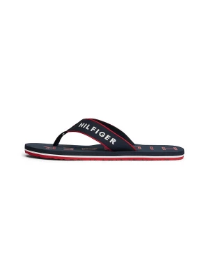 Obrázek produktu TOMMY HILFIGER Žabky tmavě modrá / červená / bílá
