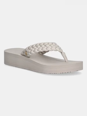 Obrázek produktu Tommy Hilfiger Žabky Tommy Hilfiger TH WEDGE CORNROW BEACH SANDAL béžová