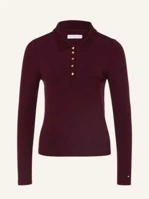Obrázek produktu Tommy Hilfiger Žerzejová Polokošile tmavě červená