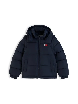 Obrázek produktu TOMMY HILFIGER Zimní bunda 'Heritage' tmavě modrá / červená / bílá