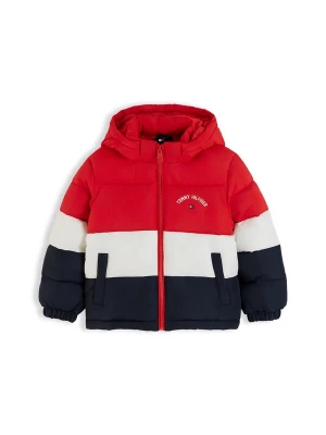 Obrázek produktu TOMMY HILFIGER Zimní bunda námořnická modř / červená / bílá