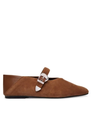 Obrázek produktu Tommy Jeans Baleríny Tjw Ballerina Suede EN0EN03067 Hnědá