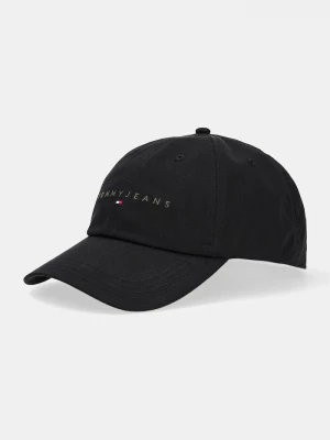 Obrázek produktu Tommy Jeans baseballová čepice pánská bavlněná černá