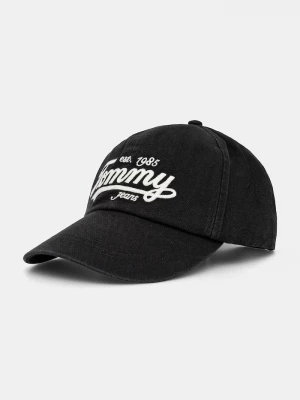 Obrázek produktu Tommy Jeans Bavlněná baseballová čepice černá