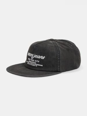 Obrázek produktu Tommy Jeans Bavlněná baseballová čepice černá