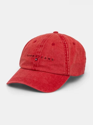 Obrázek produktu Tommy Jeans Bavlněná baseballová čepice Tommy Jeans červená