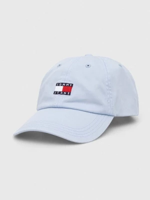 Obrázek produktu Tommy Jeans Bavlněná baseballová čepice Tommy Jeans modrá