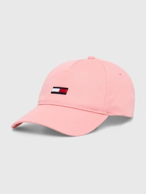 Obrázek produktu Tommy Jeans Bavlněná baseballová čepice Tommy Jeans růžová