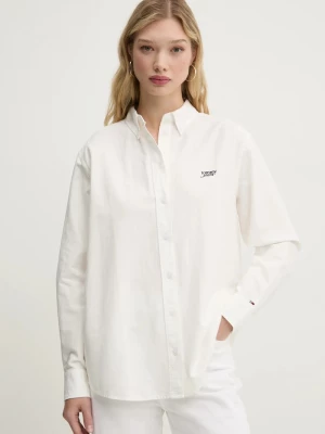 Obrázek produktu Tommy Jeans Bavlněná košile Tommy Jeans béžová