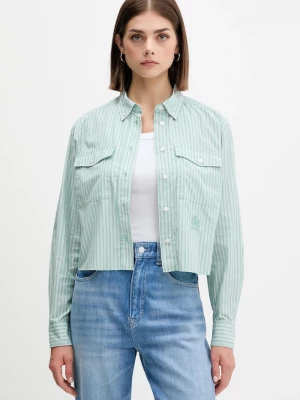 Obrázek produktu Tommy Jeans Bavlněná košile zelená