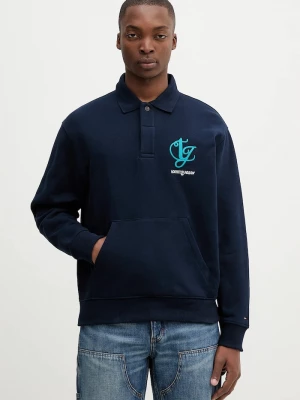 Obrázek produktu Tommy Jeans Bavlněná mikina Tommy Jeans námořnická modř