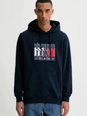 Obrázek produktu Tommy Jeans Bavlněná mikina Tommy Jeans námořnická modř