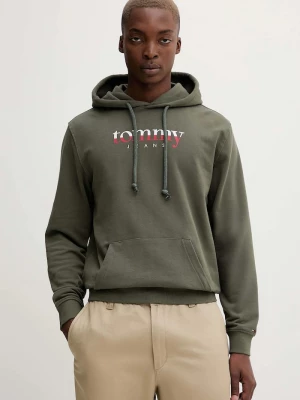 Obrázek produktu Tommy Jeans Bavlněná mikina zelená