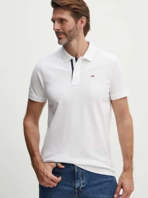 Obrázek produktu Tommy Jeans Bavlněné polo tričko bílá