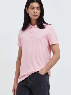 Obrázek produktu Tommy Jeans Bavlněné polo tričko Tommy Jeans růžová