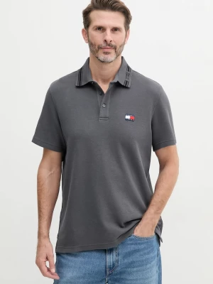 Obrázek produktu Tommy Jeans Bavlněné polo tričko šedá