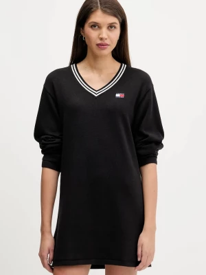 Obrázek produktu Tommy Jeans Bavlněné šaty Tommy Jeans černá