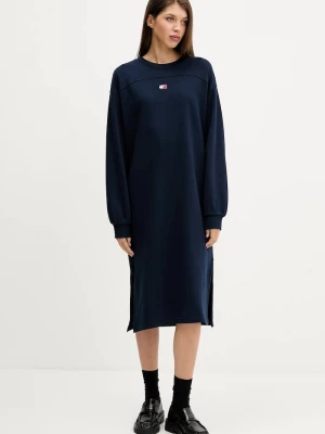 Obrázek produktu Tommy Jeans Bavlněné šaty námořnická modř