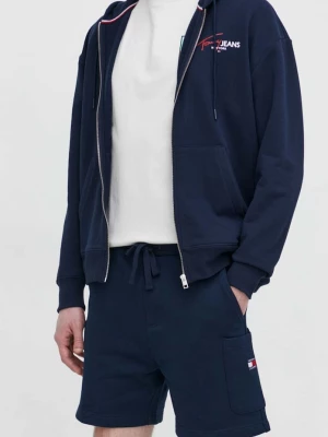 Obrázek produktu Tommy Jeans Bavlněné šortky námořnická modř