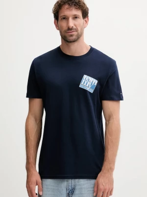 Obrázek produktu Tommy Jeans Bavlněné tričko námořnická modř