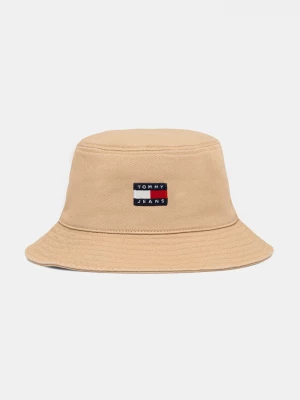 Obrázek produktu Tommy Jeans bucket klobouk pánský bavlněný béžová