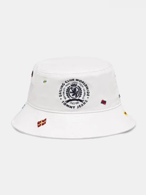 Obrázek produktu Tommy Jeans bucket klobouk pánský bavlněný bílá
