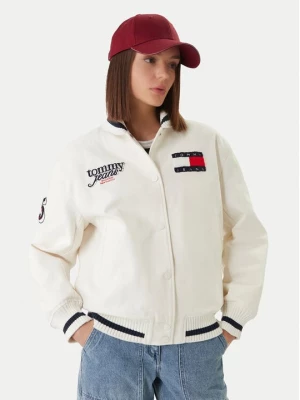 Obrázek produktu Tommy Jeans Bunda bomber DW0DW22585 Bílá Relaxed Fit