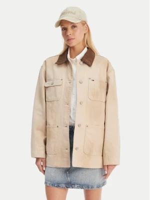 Obrázek produktu Tommy Jeans Bunda pro přechodné období Distressed Chore DW0DW22599 Béžová Relaxed Fit