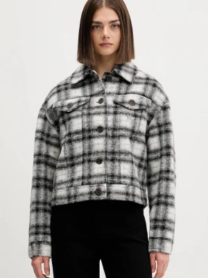 Obrázek produktu Tommy Jeans Bunda s příměsí vlny černá
